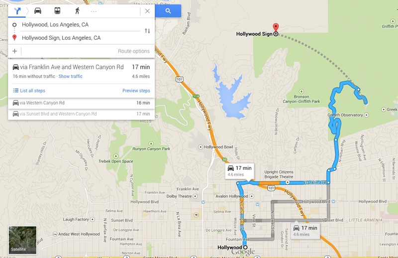 Illustration for article titled Why People Keep Trying to Erase the Hollywood Sign From Google Maps